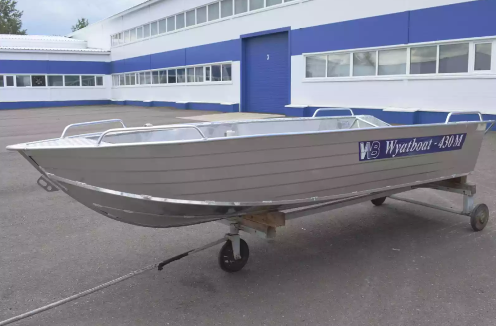 Алюминиевая лодка Wyatboat-430М в Березниках Алюминиевая лодка Wyatboat-430М в Березниках