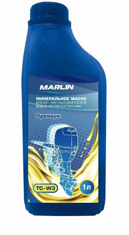 МАСЛО МИНЕРАЛЬНОЕ MARLIN ПРЕМИУМ 2Т, TC-W3, 1 ЛИТР в Березниках МАСЛО МИНЕРАЛЬНОЕ MARLIN ПРЕМИУМ 2Т, TC-W3, 1 ЛИТР в Березниках