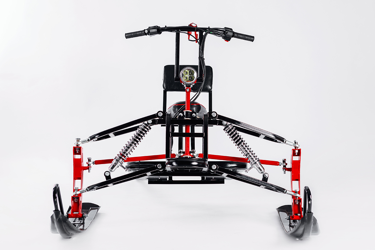 Лыжный модуль IKUDZO TERRAIN с подогревом ручек металлические лыжи в Березниках