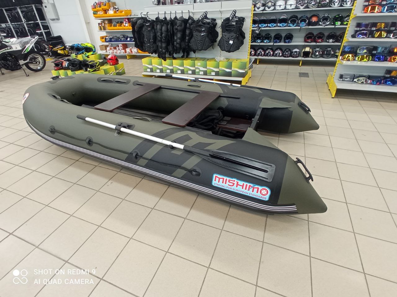 Лодка MISHIMO RIVER JET 390 под водомет в Березниках