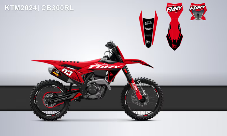 Кроссовый мотоцикл Sanchez Fury CB300RL в Березниках