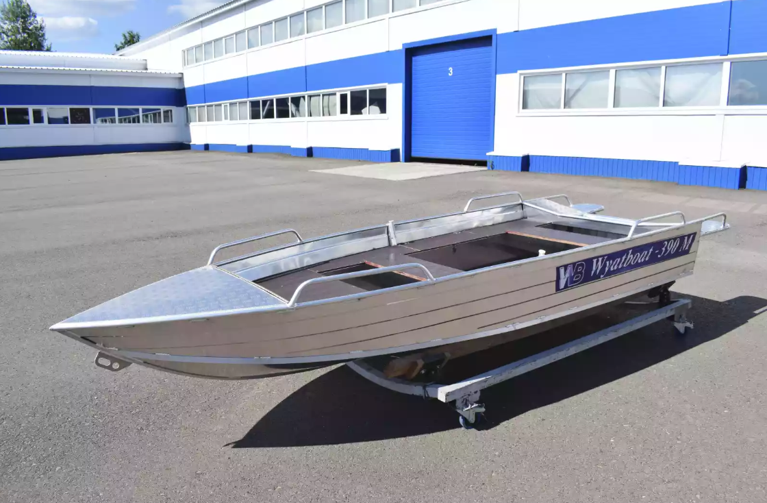 Алюминиевая лодка Wyatboat-390 M в Березниках Алюминиевая лодка Wyatboat-390 M в Березниках