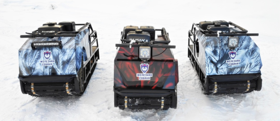 Мотобуксировщик Irondog (Железная собака) M500 9 Камуфляж Охотник в Березниках