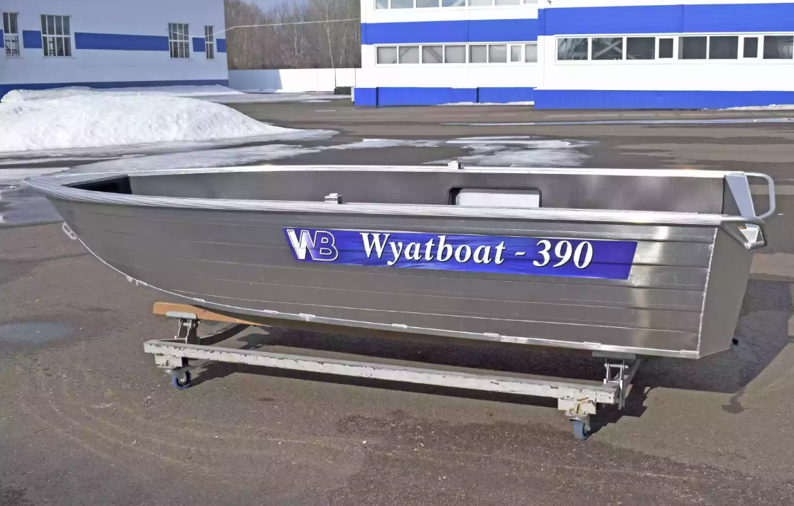 Алюминиевая лодка Wyatboat-390 Р NEW в Березниках Алюминиевая лодка Wyatboat-390 Р NEW в Березниках