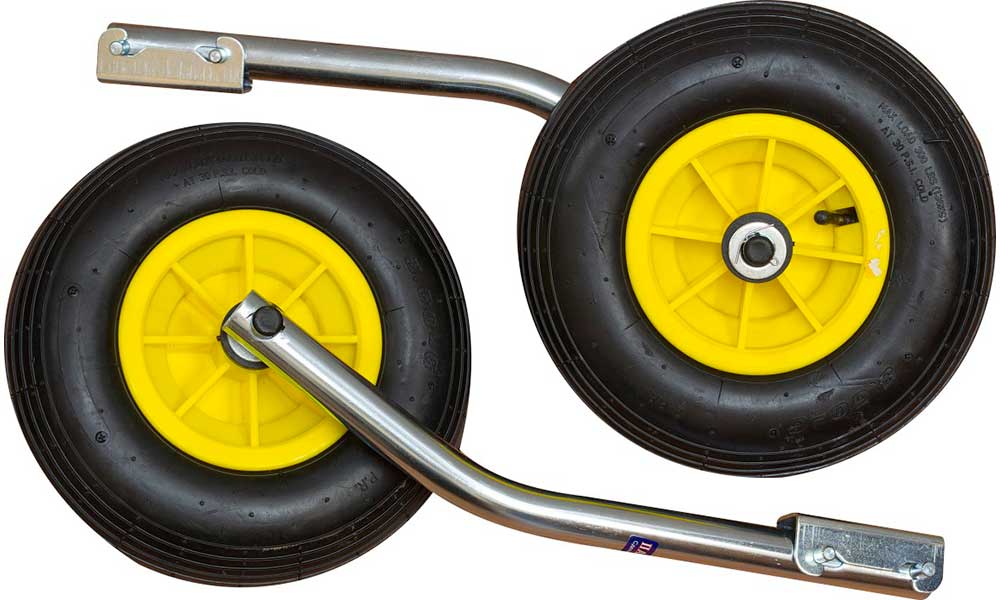 Транцевые колеса 330 мм модульные удлиненные в Березниках