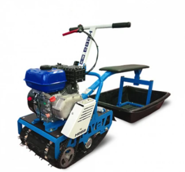 Мотобуксировщик НЕВА МС-1К с санями и сиденьем в Березниках