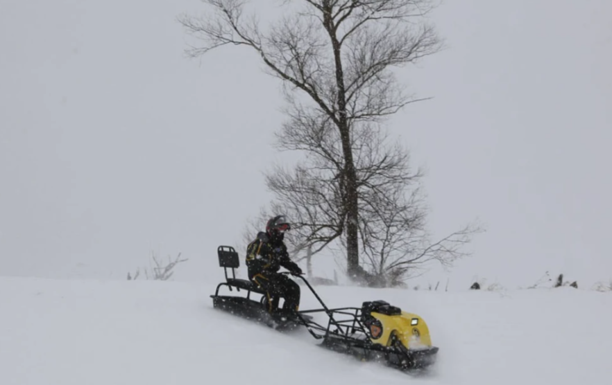 Мотобуксировщик РЫБАК PKD. PSD 9 л.с. (длинная база 1430мм) в Березниках