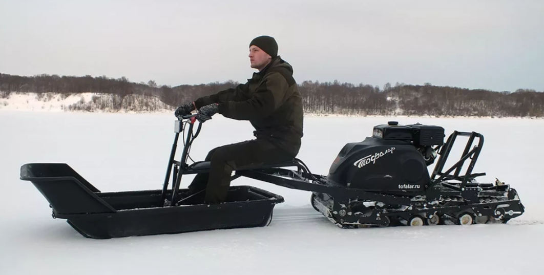 Мотобуксировщик Тофалар 500 с модулем Толкач в Березниках