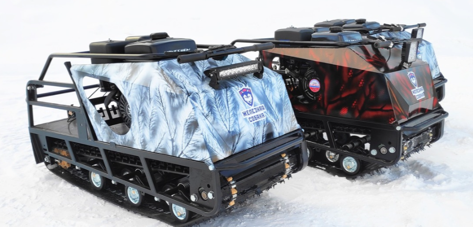 Мотобуксировщик Irondog (Железная собака) M500 9 Камуфляж Охотник в Березниках