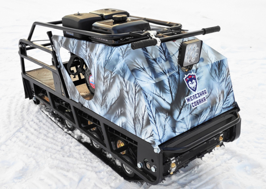 Мотобуксировщик Irondog (Железная собака) M500 9 Камуфляж Охотник в Березниках