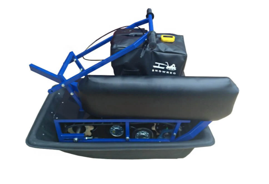 Мини-мотобуксировщик Альбатрос-М с фарой в Березниках