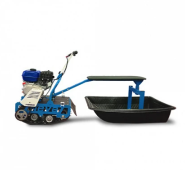 Мотобуксировщик НЕВА МС-1К с санями и сиденьем в Березниках