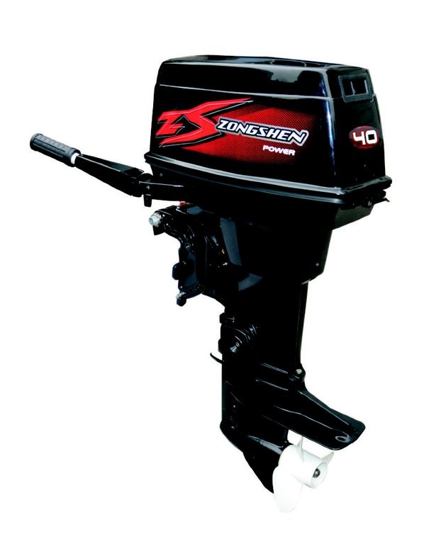 Лодочный мотор Zongshen T40 (+руль+пульт) в Березниках