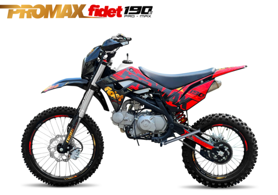 Мотоцикл (питбайк) PROMAX FIDET (ФАЙДЕТ) 190E MAX PRO LUX 19/16 в Березниках