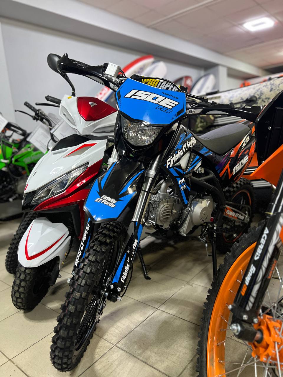 Мотоцикл (питбайк) PROMAX FIDET (ФАЙДЕТ) 190E PRO 17/14 в Березниках