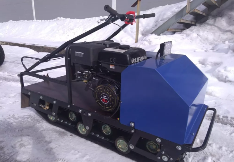 Мотобуксировщик AhtaR ЗИМА с реверсом (задний ход) в Березниках