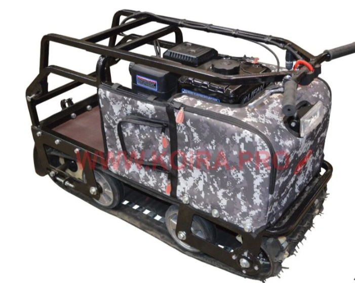 Мини мотобуксировщик КОЙРА "Вжик" (107 см) 7 л/с с ручным стартером в Березниках