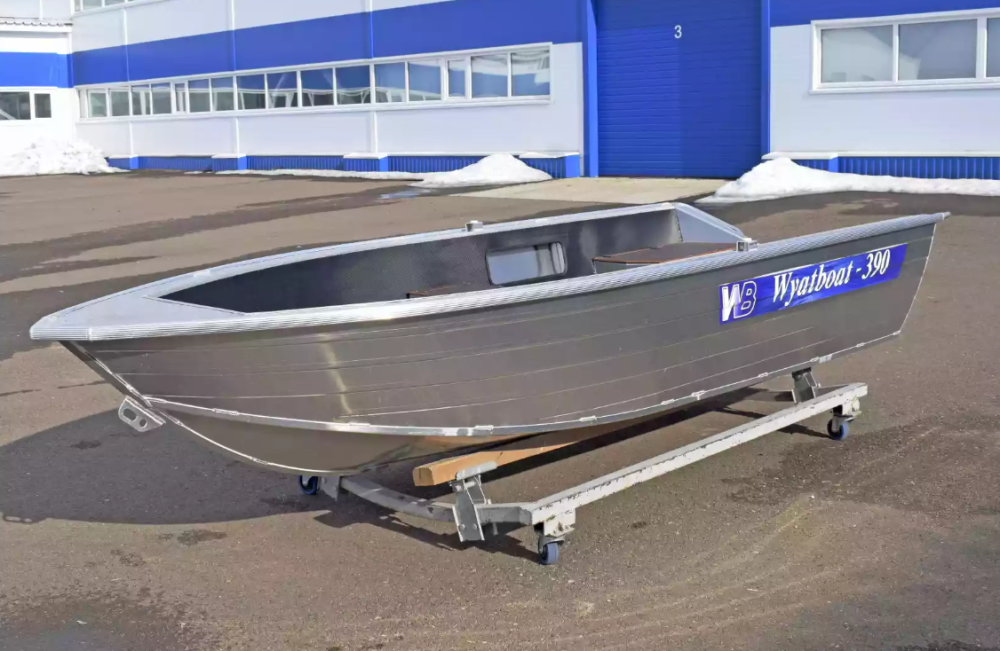 Алюминиевая лодка Wyatboat-390 Р NEW в Березниках Алюминиевая лодка Wyatboat-390 Р NEW в Березниках