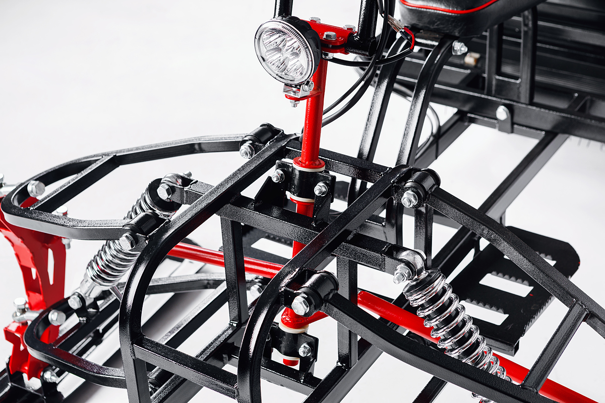 Лыжный модуль IKUDZO TERRAIN с подогревом ручек металлические лыжи в Березниках