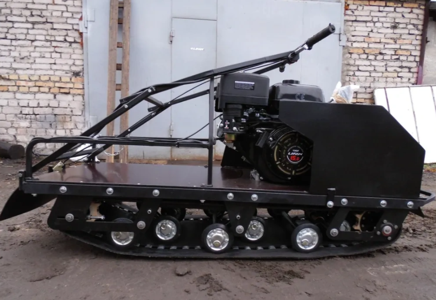 Мотобуксировщик AhtaR Зима 9 л/с с вариатором в Березниках