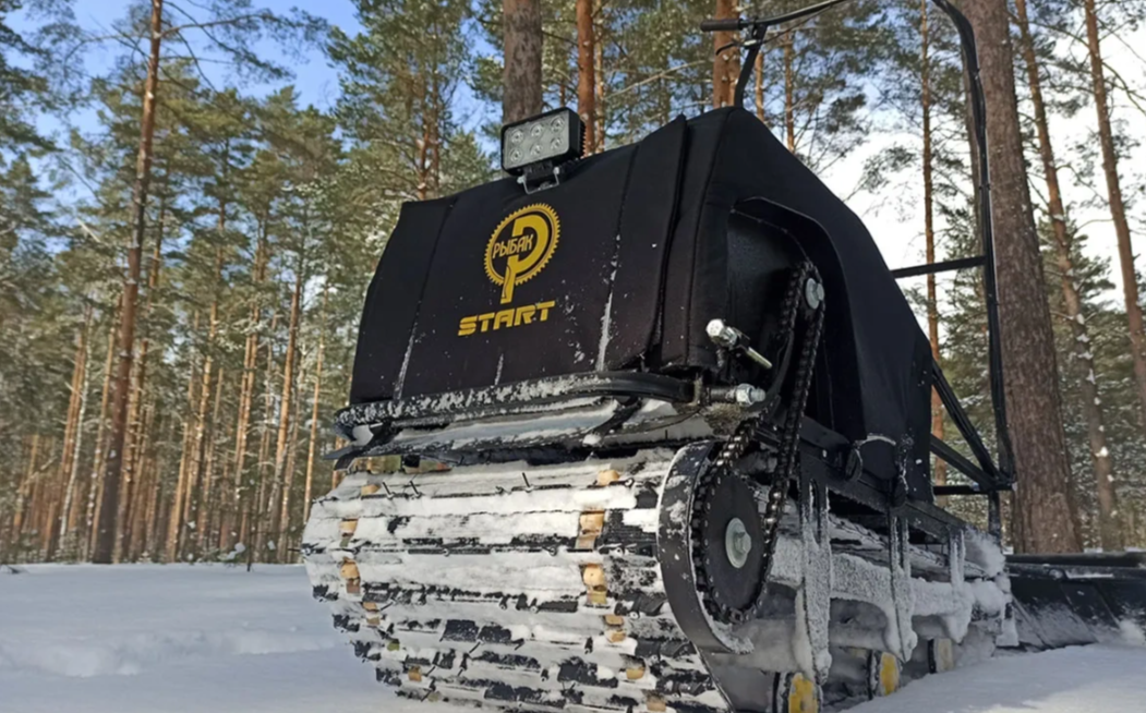 Мотобуксировщик РЫБАК СТАРТ Lifan 15 л.с (тканный капот) в Березниках