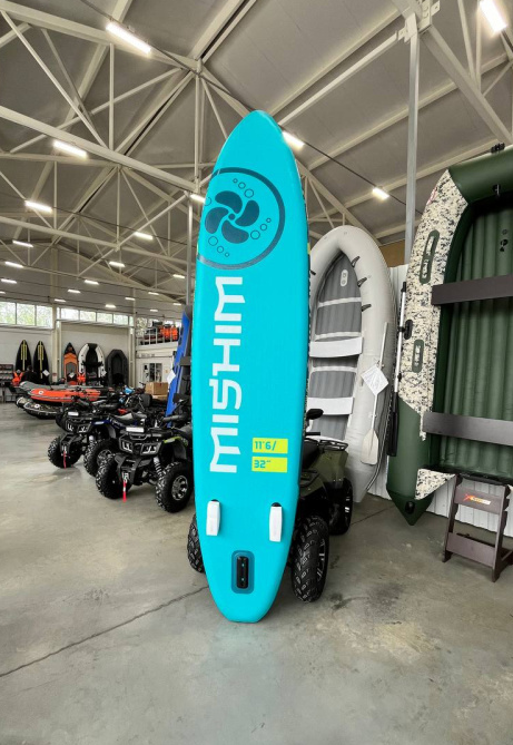 SUP (САП) Доска MISHIMO PRO-MAX Light Teal 11,6’ (355см) в Березниках