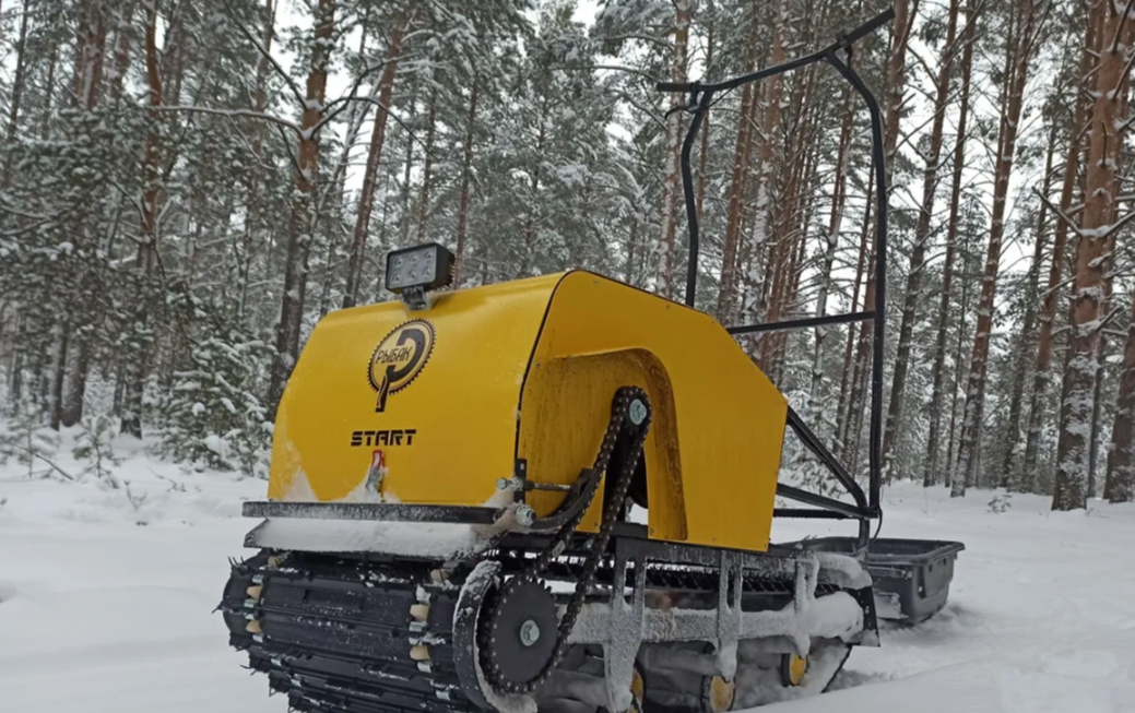 Мотобуксировщик РЫБАК СТАРТ Lifan 15 л.с. (металлический капот) в Березниках
