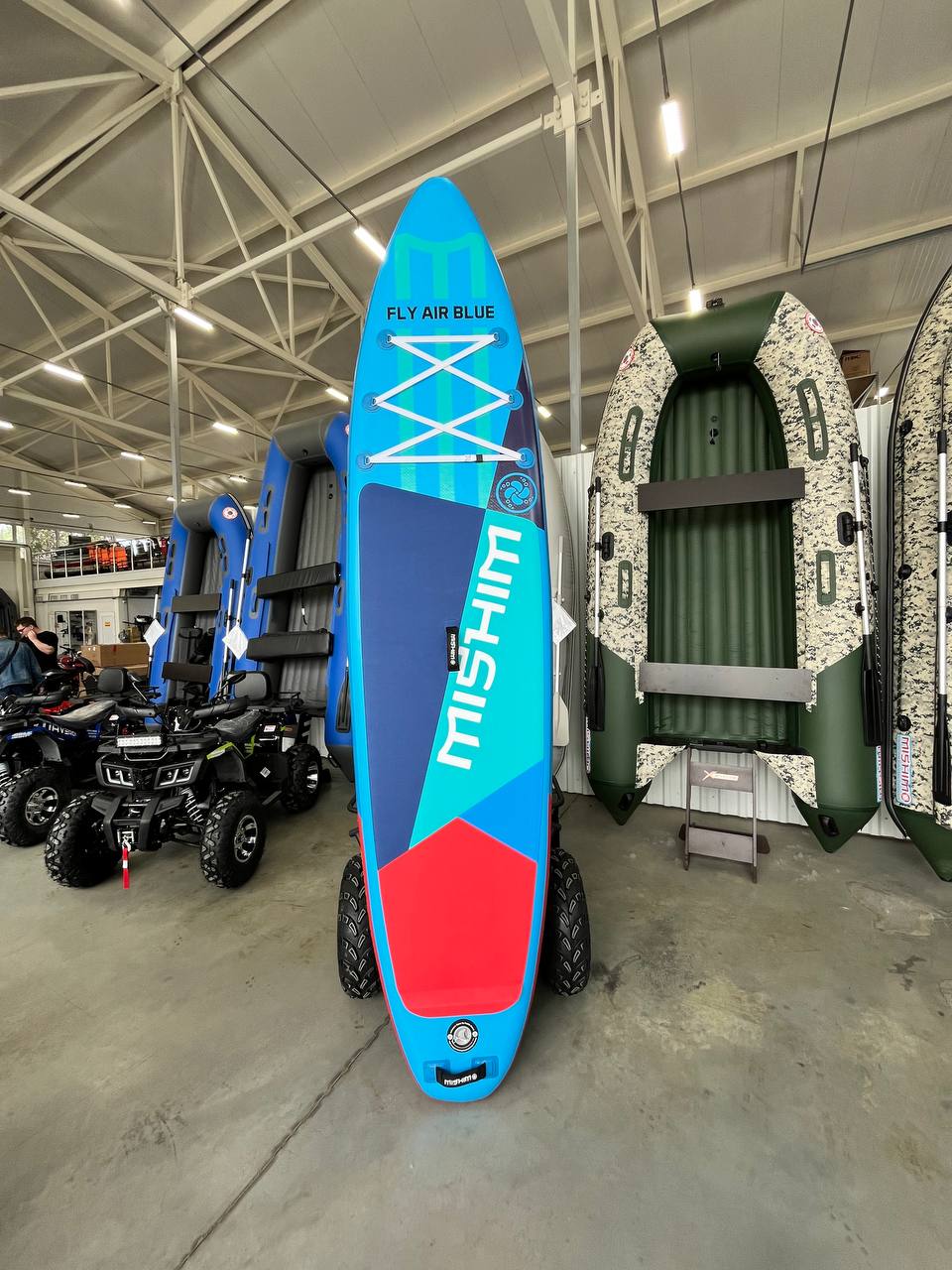 SUP (САП) Доска MISHIMO FLY AIR BLUE 11’ (335см) в Березниках