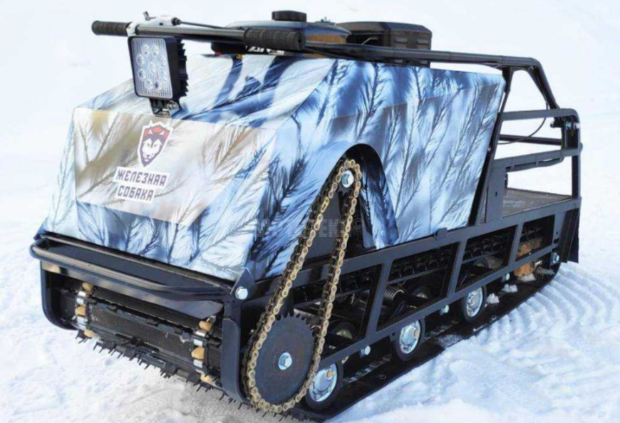Мотобуксировщик Irondog (Железная собака) M500 9 Камуфляж Охотник в Березниках