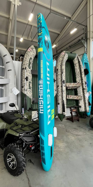 SUP (САП) Доска MISHIMO PRO-MAX Light Teal 11,6’ (355см) в Березниках