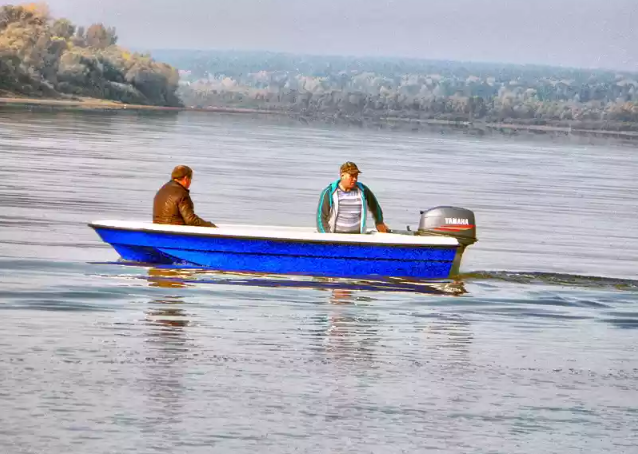Стеклопластиковая лодка Wyatboat 430 тримаран в Березниках Стеклопластиковая лодка Wyatboat 430 тримаран в Березниках