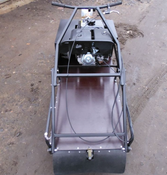 Мотобуксировщик AhtaR Зима 9 л/с с вариатором в Березниках