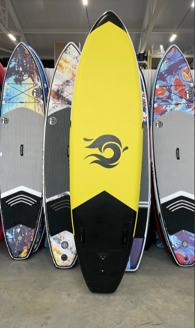 SUP ДОСКА-КАЯК 2 В 1 RAIDEX ALOHA YELLO 10.6’ (320СМ) в Березниках