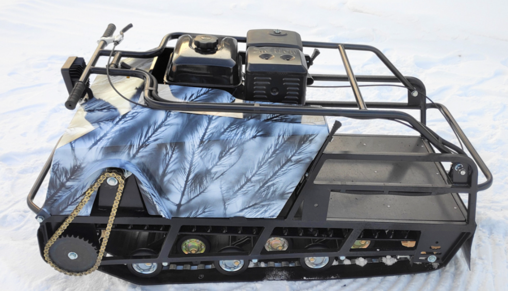 Мотобуксировщик Irondog (Железная собака) M500 9 Камуфляж Охотник в Березниках