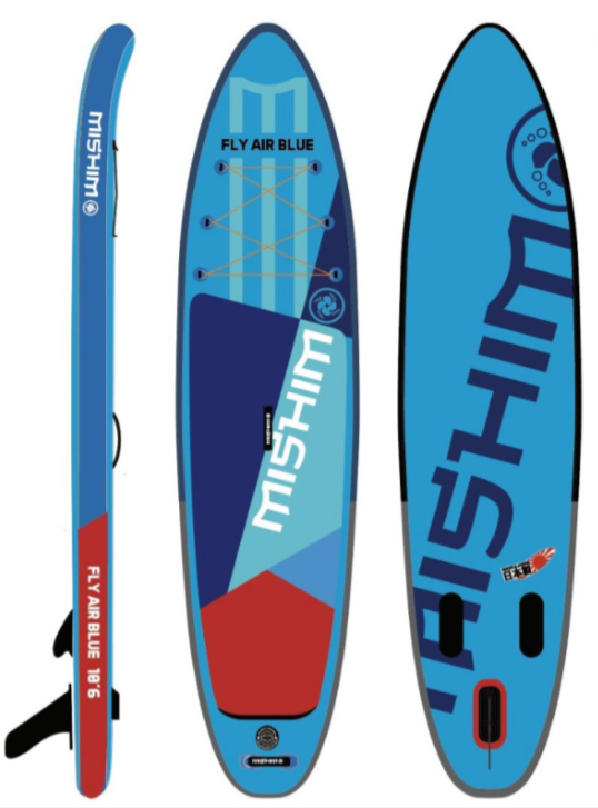 SUP (САП) Доска MISHIMO FLY AIR BLUE 11’ (335см) в Березниках
