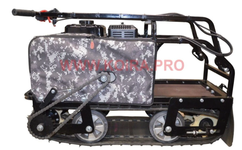 Мини мотобуксировщик КОЙРА "Вжик" (107 см) 7 л/с с ручным стартером в Березниках