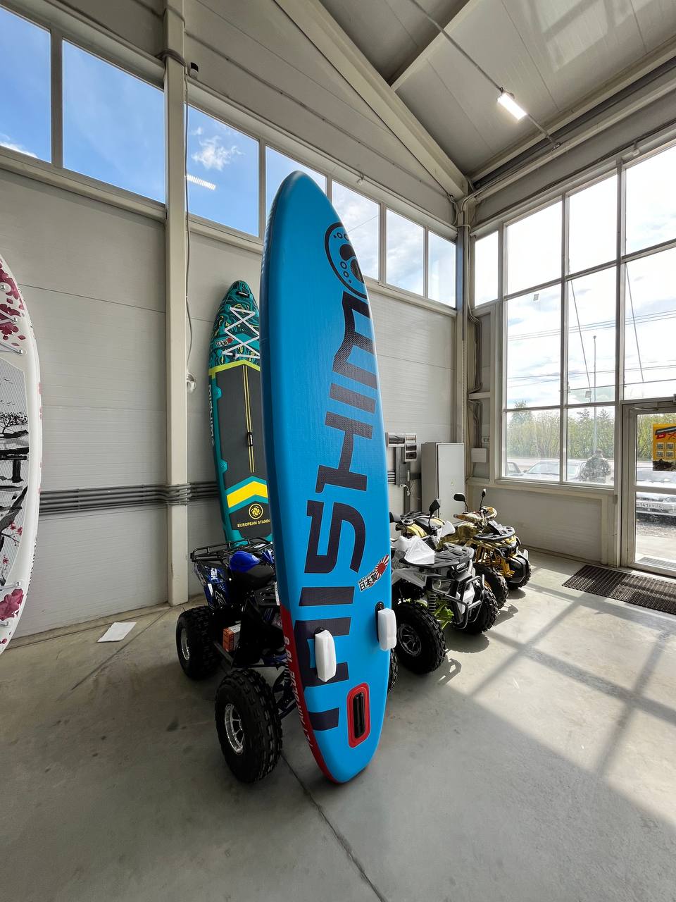 SUP (САП) Доска MISHIMO FLY AIR BLUE 11’ (335см) в Березниках