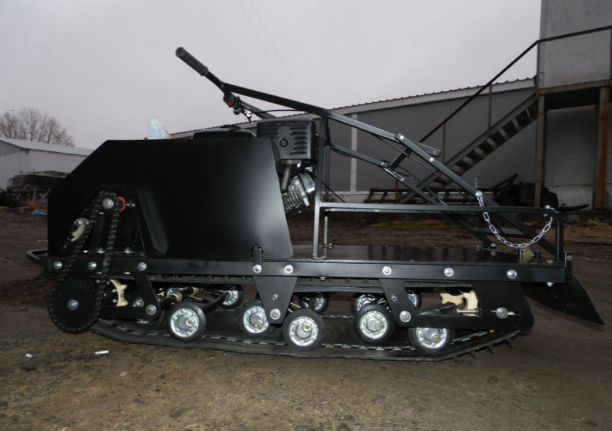 Мотобуксировщик AhtaR Зима 9 л/с с вариатором в Березниках