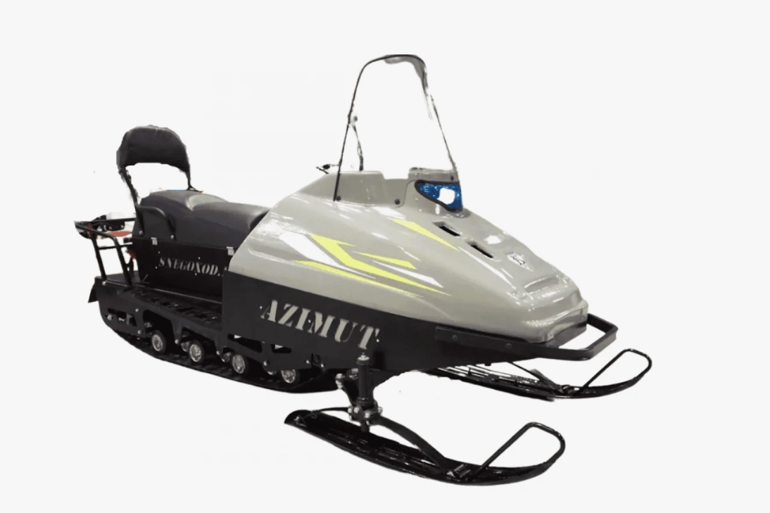 Миниснегоход Бурлак Азимут 24 л.с. , эл.запуск, реверс, тормоз гидравл, капот серый в Березниках