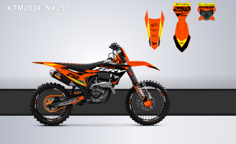 Кроссовый мотоцикл Sanchez Fury NX250 в Березниках