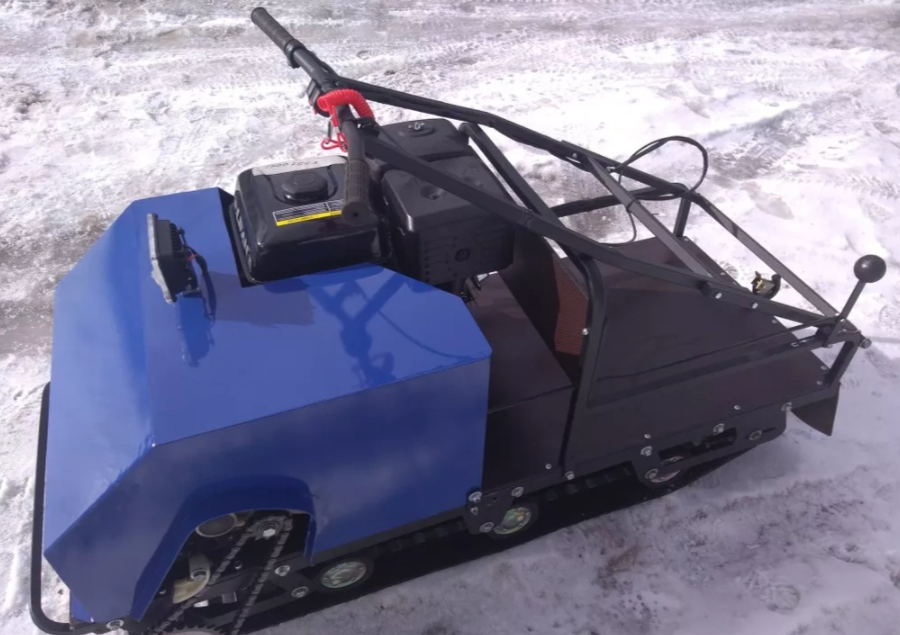 Мотобуксировщик AhtaR ЗИМА с реверсом (задний ход) в Березниках