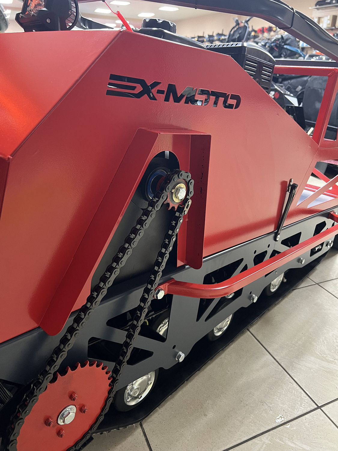 Мотобуксировщик EX-MOTO SNOWDOG S500 15л.с в Березниках