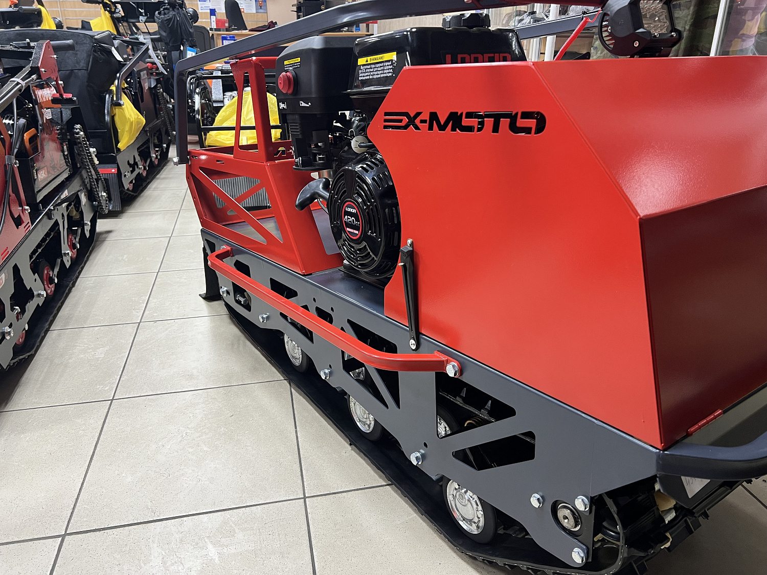 Мотобуксировщик EX-MOTO SNOWDOG S500 15л.с в Березниках