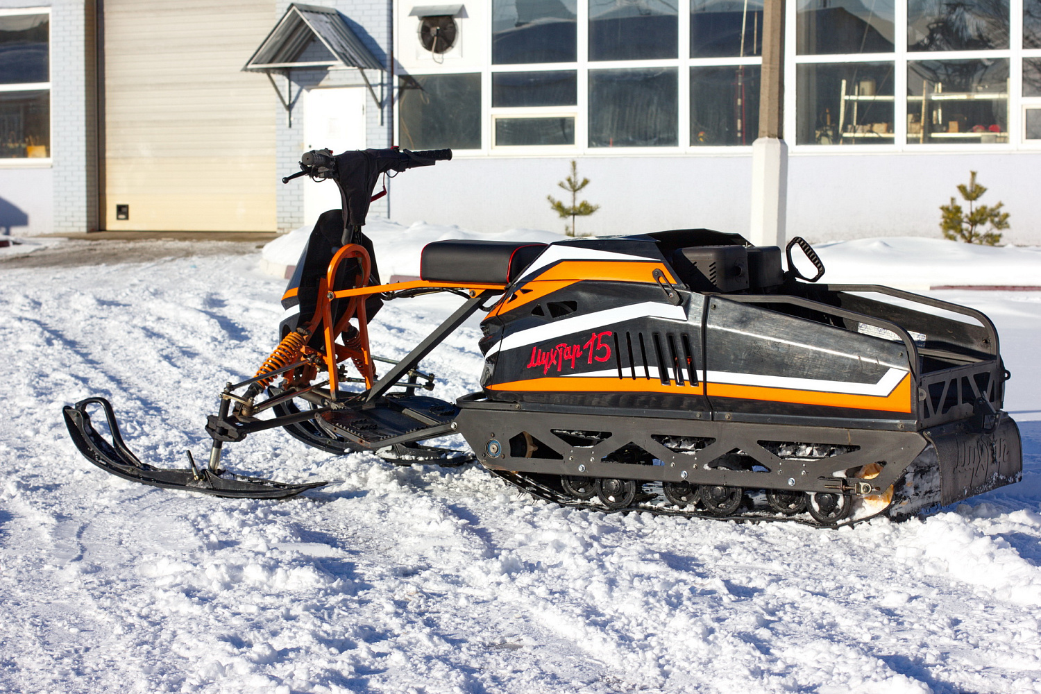 Мотобуксировщик IRBIS Мухтар 15 с лыжным модулем в комплекте в Березниках