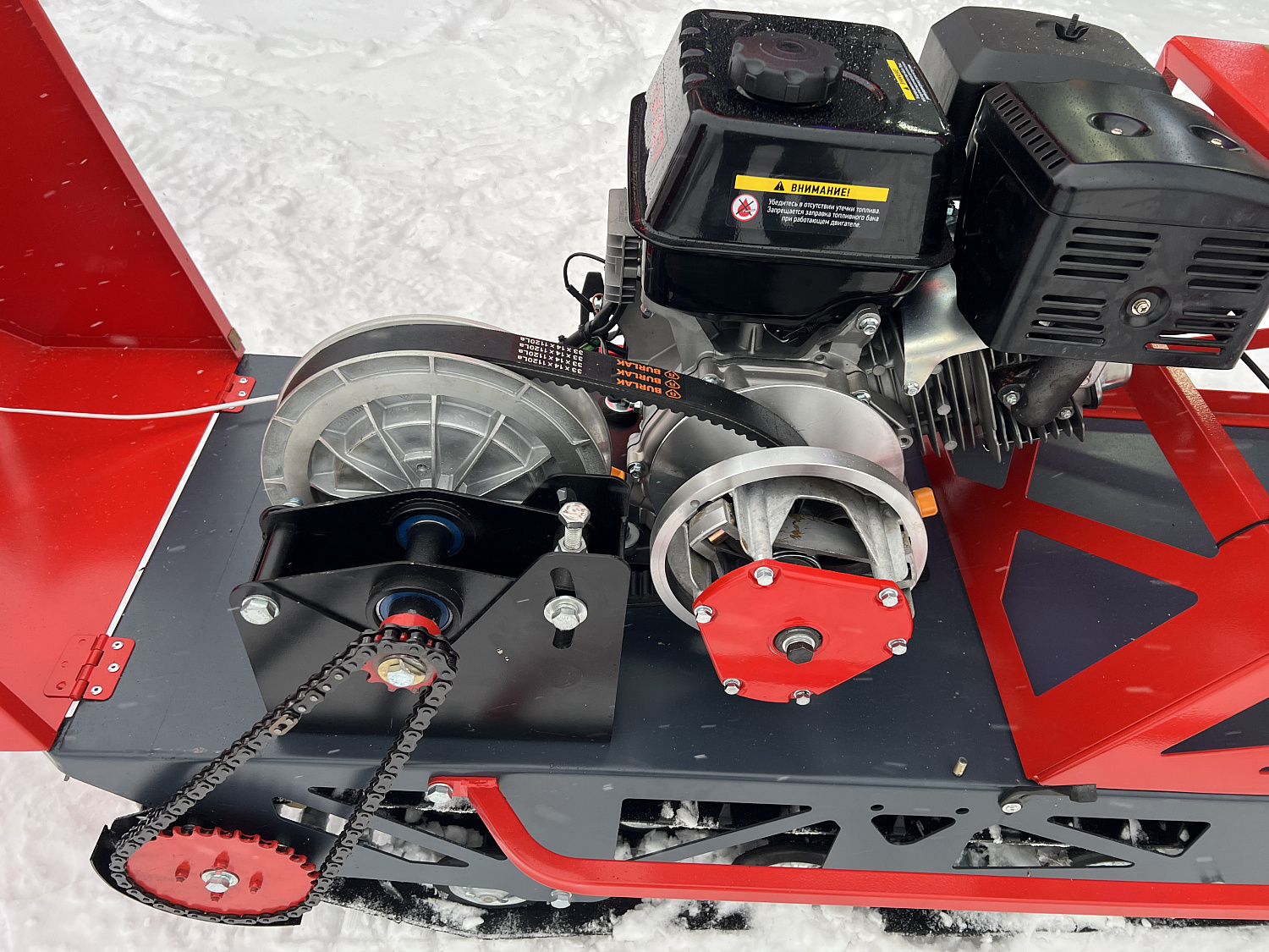 Мотобуксировщик EX-MOTO SNOWDOG S500 15л.с в Березниках