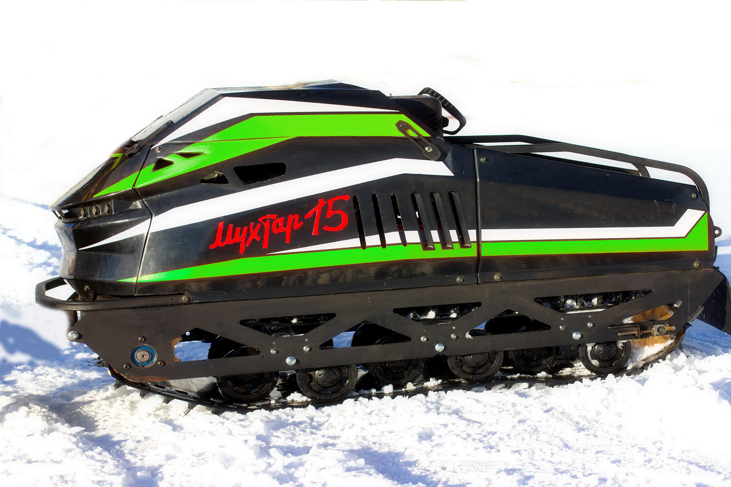 Мотобуксировщик IRBIS Мухтар 15 с лыжным модулем в комплекте в Березниках
