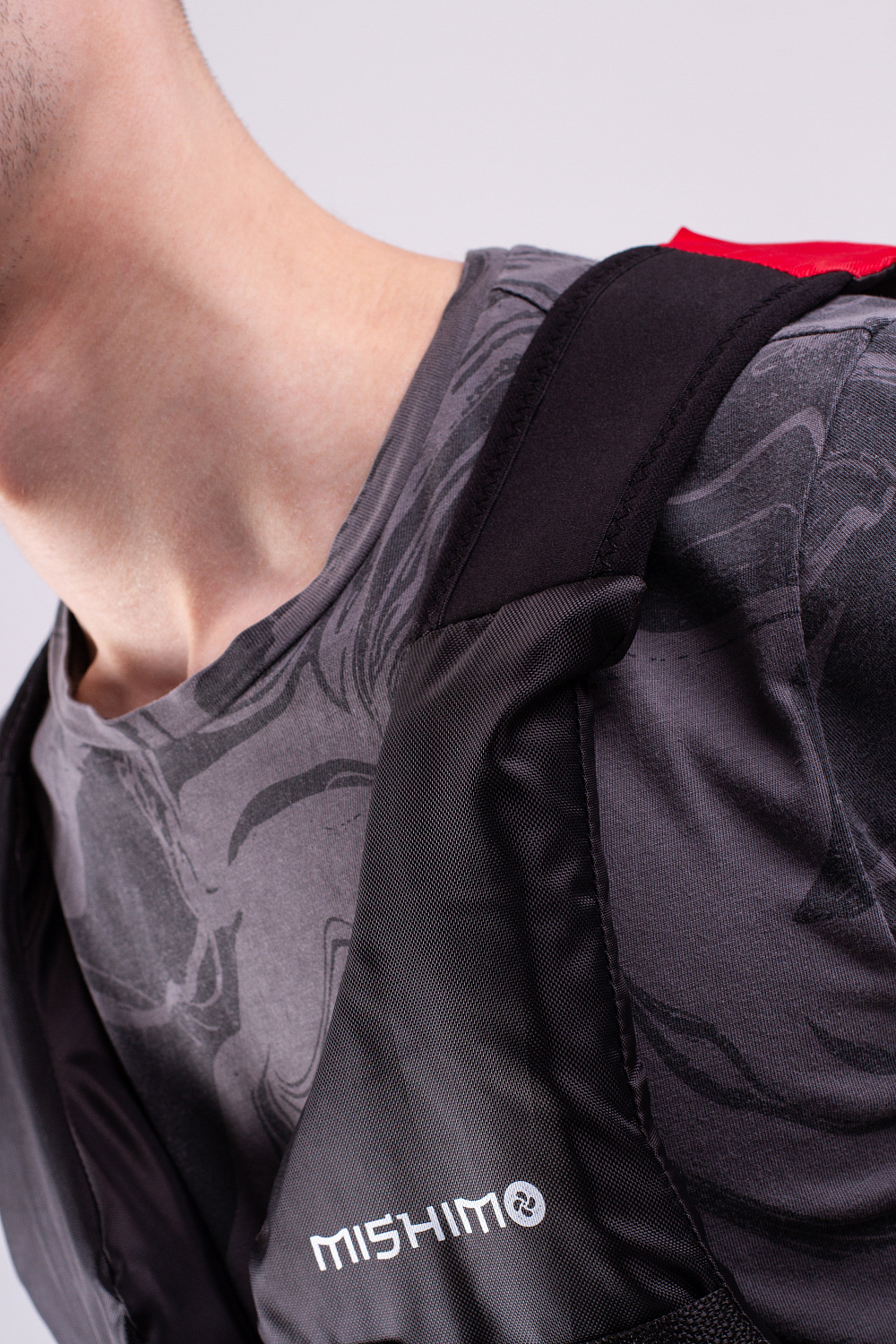 Жилет спасательный MISHIMO PRO Премиум качества Черно-красный в Березниках